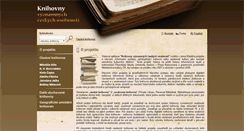 Desktop Screenshot of osobniknihovny.cz